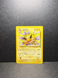 Jolteon 20/64 Rare Jungle Pokemon Unlimited HP - Image 1