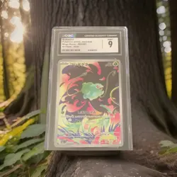 Bulbasaur 064/063 M1l: Mega Brave Art Rare Holo CGC 9 (JP, 2025) - Image 1