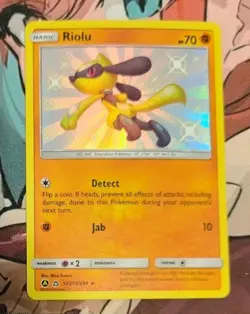 2019 Pokemon Riolu SV21/SV94 Shiny Rare Hidden Fates Shiny Vault-NM - Image 1