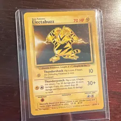 Wizards of the Coast Pokemon TCG Electabuzz 20/102 Base Set Rare Unlimited - Image 1