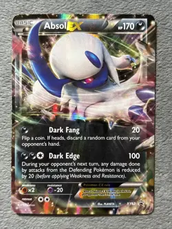 Absol EX XY62 Black Star Promo Pokemon Card 2015 - Image 1