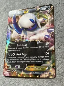 Absol EX XY62 Black Star Promo Pokemon Card 2015 - Image 2