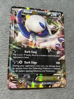 Absol EX XY62 Black Star Promo Pokemon Card 2015 - Image 3