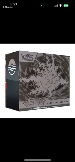 Pitch Black Pokemon Center Exclusive Elite Trainer Box - PRESALE - Image 1