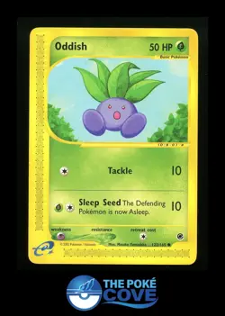 Oddish 122/165 | Expedition Base Set | Pokemon Common | MP - Image 1