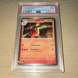 Pokemon PSA 9 2024 Charmeleon 005/165 Misc Cards & Products Cosmos Holo EN - Image 1