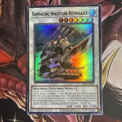 Yugioh! - STAS-EN043 Rampaging Smashtank Rhyn - Ultra Rare - 1st Edition - NM/M - Image 1