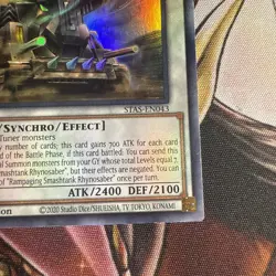 Yugioh! - STAS-EN043 Rampaging Smashtank Rhyn - Ultra Rare - 1st Edition - NM/M - Image 5
