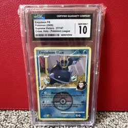 CGC 10 Empoleon FB 27/147 Supreme Victors 2009 Cross Holo Pokemon League - Image 1