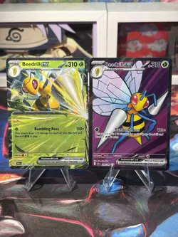 Pokemon 2026 ME Chaos Rising Beedrill EX 098/086 UR & Beedrill EX RR 003/086 NM - Image 1