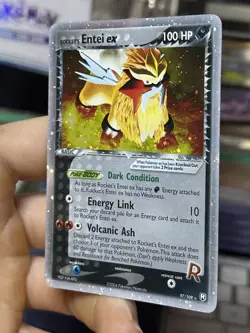 #2 Rocket's Entei ex 97/109 EX Team Rocket Returns 2004 Holo Rare Pokemon Card - Image 5