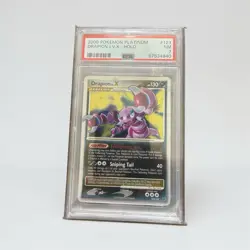 2009 POKEMON PLATINUM #123 DRAPION LV.X-HOLO PSA 7 - Image 1