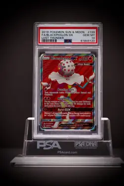 2018 Pokemon SM Lost Thunder Blacephalon GX 199/214 Full Art PSA 10 - Image 1