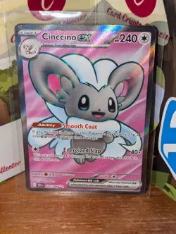 Cinccino Ex 105/086 Chaos Rising NEW Ultra Rare NM Pokemon Card - Image 1