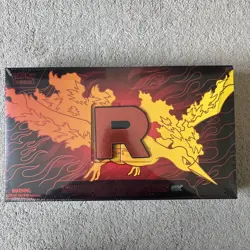 Pokemon TCG Team Rocket’s Moltres ex UPC Sealed - Image 1