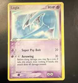 The Pokemon Company Lugia POP Series 5 2/17 Holo Rare Promo English 2007 80 HP - Image 1