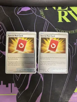 2 x Special Red Card 082/086 - Reverse Holo - Chaos Rising - NM/M - Pokemon - Image 1