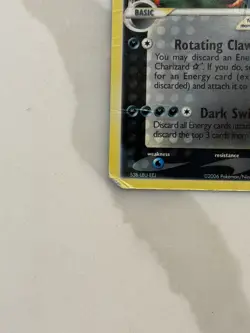 Gold Star Charizard (100/101) EX Dragon Frontiers Holo Pokemon Damaged - Image 5