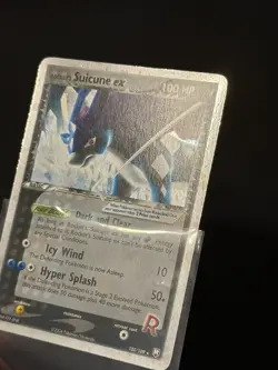 Pokemon TCG Team Rocket Suicune ex Team rocket returns Ultra rare 105/109 NM - Image 4