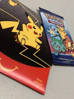 1x McDonald’s POKEMON 25th Anniversary New/Sealed Booster Pack + Toy 2021 Canada - Image 3