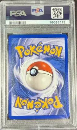 2004 Pokemon EX Team Magma Vs. Team Aqua 38 Team Magma’s Rhyhorn Reverse PSA 8 - Image 2