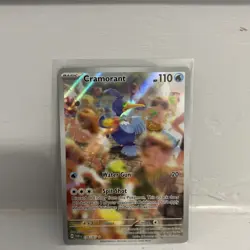 Pokemon TCG Cramorant 176/167 Twilight Masquerade Illustration Rare - Image 1