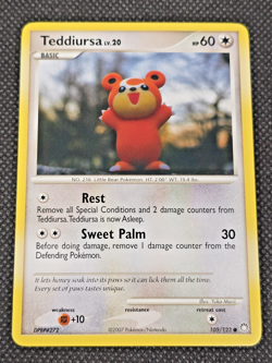 Teddiursa - 105/123 Mysterious Treasures - Pokemon TCG - 2007 - LP -- L13 - Image 1