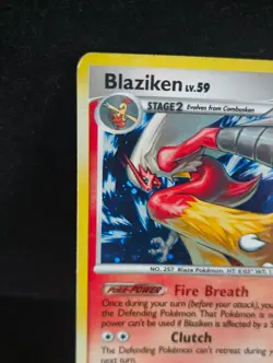 Pokemon TCG Blaziken Holo Card 3/127 Platinum Rare 2009 - Image 2