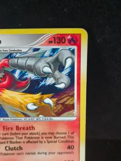 Pokemon TCG Blaziken Holo Card 3/127 Platinum Rare 2009 - Image 3