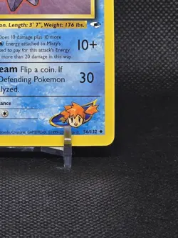 Misty's Starmie 56/132 Uncommon Gym Heroes Pokemon Unlimited LP/MP VINTAGE WOTC - Image 2