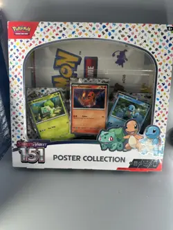Pokemon TCG Scarlet & Violet - 151 Poster Collection Box - 3 Packs 820650853166 - Image 1