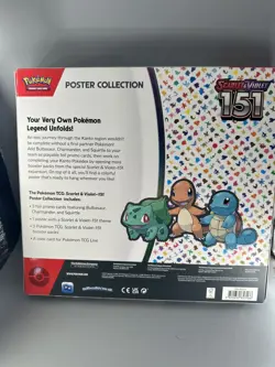 Pokemon TCG Scarlet & Violet - 151 Poster Collection Box - 3 Packs 820650853166 - Image 2