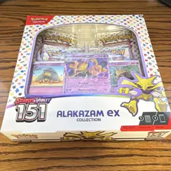 Pokemon Scarlet & Violet 151 Alakazam ex Collection Box - 4 packs of 151 - Image 4
