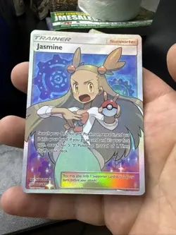 Pokemon TCG Jasmine Trainer 177/181 Team Up Full Art Ultra Rare - Image 1