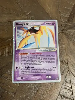 2005 Pokemon Ex Deoxys #98 Deoxys Ex Holo Near Mint - Image 1