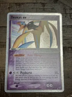 2005 Pokemon Ex Deoxys #98 Deoxys Ex Holo Near Mint - Image 2