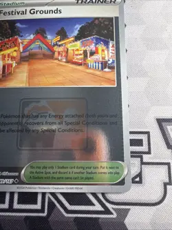 Pokemon TCG Festival Grounds 149/167 Reverse League Promo Holo Play Stamped - Image 4
