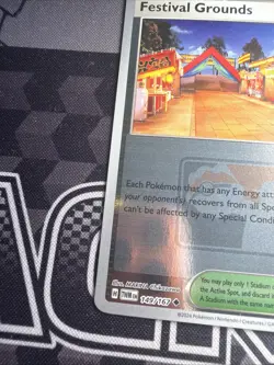 Pokemon TCG Festival Grounds 149/167 Reverse League Promo Holo Play Stamped - Image 5