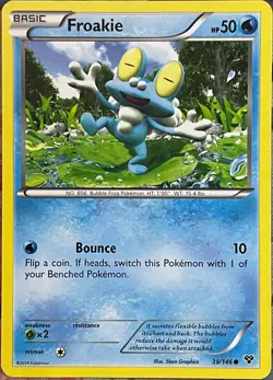 Froakie - 39/146 - XY Base Set Pokemon 2014 - Image 1
