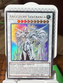 Yugioh! Angelechy Shatranga Ultra Rare CORI-EN090 1st Ed NM SHIPS ASAP! - Image 1