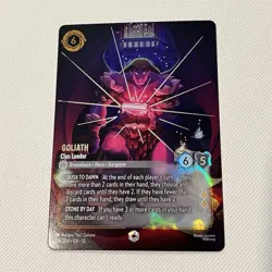 Disney Lorcana TCG Goliath - Clan Leader 238/204 Whispers in the Well Enchanted - Image 1