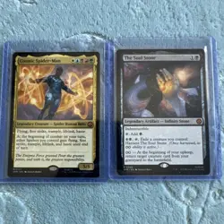 The Soul Stone Magic The Gathering Spiderman Card + Bonus - Image 1