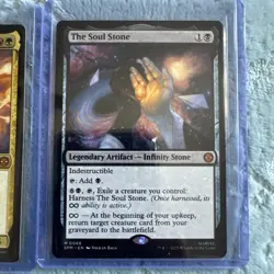 The Soul Stone Magic The Gathering Spiderman Card + Bonus - Image 2