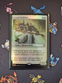 Foil Grand Abolisher Commander Masters #0027 Foil Rare NM - Image 1