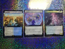 MTG Final Fantasy Regular Extended Art: 0506 Serah Farron; 0107 Protection Magic - Image 1