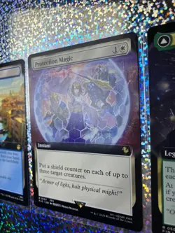 MTG Final Fantasy Regular Extended Art: 0506 Serah Farron; 0107 Protection Magic - Image 5