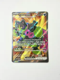 Pokemon Okidogi ex Full Art Ultra Rare Shrouded Fable 082/064 TCG Card Holo NM - Image 1