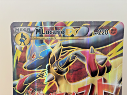JUMBO Pokemon TCG M Lucario EX Promo Card 55a/111 Near Mint Condition - Image 2