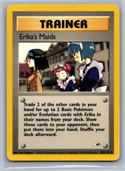 Erika's Maids Gym Heroes #109/132 Uncommon Pokemon Card - Image 1