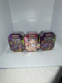 Pokemon TCG Mega Moonlit Tin Mega Clefable ex Ascended Heroes Sealed NEW - Image 3